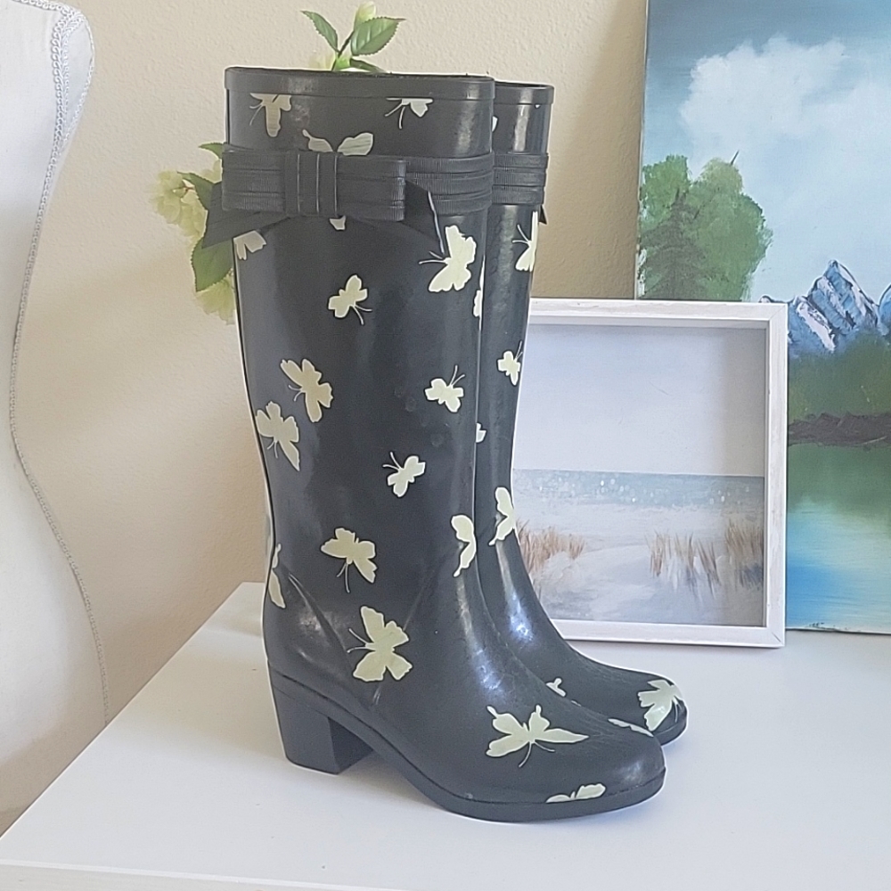 Kate Spade ♠️ Rainboots 8M